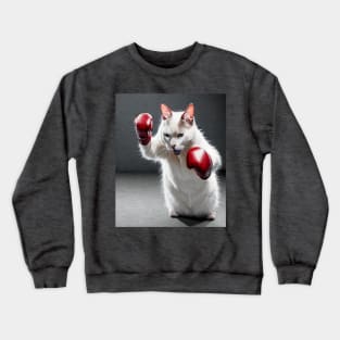 The Boxer Cat Crewneck Sweatshirt